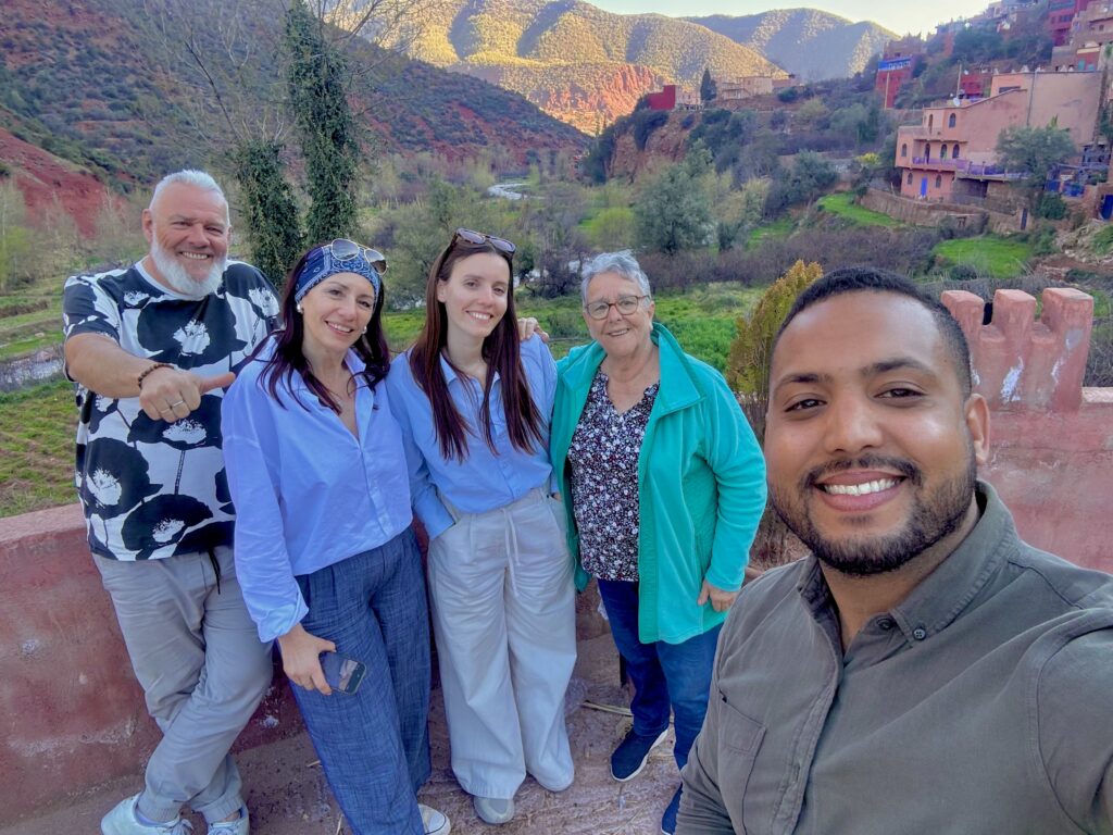 Nos clients contents de leurs visite à la Vallée Ourika